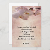 オーキッドの招待状 招待状 (正面/裏面)