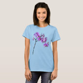 オーキッドの花 Tシャツ (正面フル)