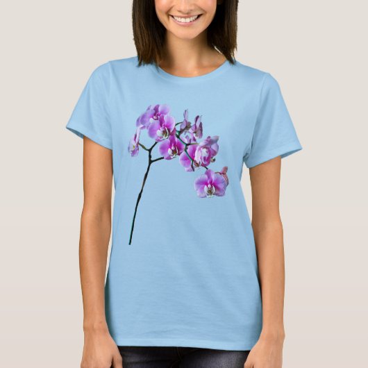 オーキッドの花 Tシャツ (正面)