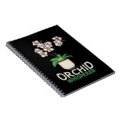 オーキッドウィスパーラー植物愛好家ウーマンフローリスト ノートブック (右側)