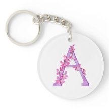 オーキッドウォーターカラーモノグラムAnushkaの名前の意味