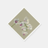 オーキッドウォーター絵画カラー スタンダードカクテルナプキン (角)