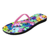 オーキッドエクストラバガンザウォーターカラー、ビーチサンダル ビーチサンダル (アングル)