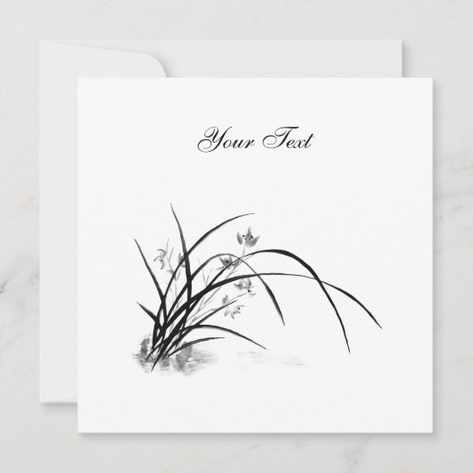 オーキッドエレガンス 招待状 (正面)