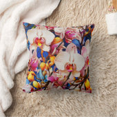 オーキッドオアシス装飾用クッション クッション (ブランケット)