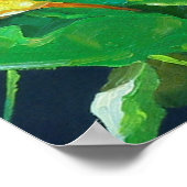 オーキッドサボテン4 ポスター (角)