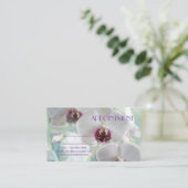 オーキッドサロンスパマッサージアロマセラピーアポイントメント 予約カード (スタンド正面)