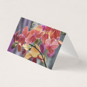 オーキッドサンキューカード (正面)