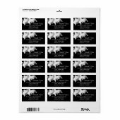 オーキッドサンキューラベル ラベル (フルシート)