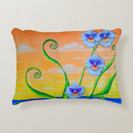 オーキッドサンセット アクセントクッション