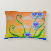 オーキッドサンセット アクセントクッション (裏面)