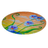 オーキッドサンセット カッティングボード (角)