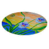 オーキッドサンセット カッティングボード (角)