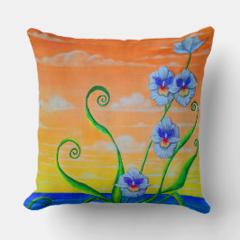 オーキッドサンセット クッション