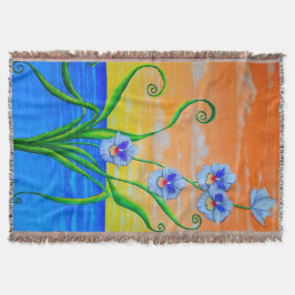 オーキッドサンセット スローブランケット