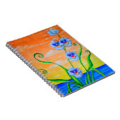 オーキッドサンセット ノートブック (右側)