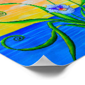 オーキッドサンセット ポスター (角)