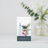 オーキッドストーンスパマッサージセラピーギフト券 名刺 (スタンド正面)