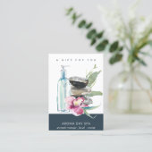 オーキッドストーンスパマッサージセラピーギフト券 名刺 (スタンド正面)