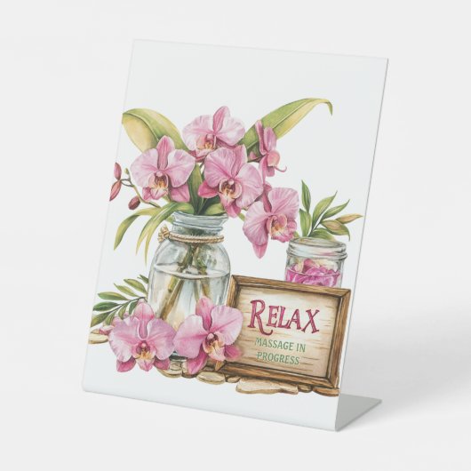 オーキッドスパリゾート | ようこそ 台座サイン (正面)