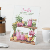 オーキッドスパリゾート | ジュースバー 台座サイン (インサイチュ)