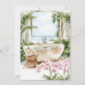 オーキッドスパ週末 招待状 (裏面)