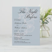オーキッドダスティブルーナイトリハーサルディナー前 招待状 (スタンド正面)