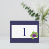 オーキッドテーブル番号 ポストカード (スタンド正面)