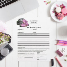 オーキッドトランクイリティプロポーザル型枠