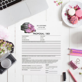 オーキッドトランクイリティプロポーザル型枠