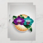 オーキッドナイツアットニューヨーク植物園 招待状 (正面/裏面)