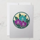 オーキッドナイツアットニューヨーク植物園 招待状 (裏面)