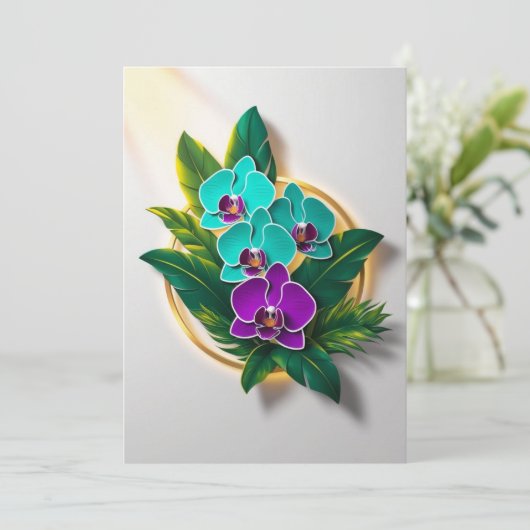 オーキッドナイツアットニューヨーク植物園 招待状 (スタンド正面)