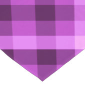 オーキッドパープルエレガントプレイドラージテーブルランナー ロングテーブルランナー (コーナー)