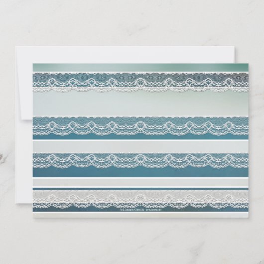 オーキッドビーチレースリハーサルディナー招待状 招待状 (裏面)