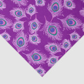 オーキッドピーコックフェザーズオンアメジストパープル 薄葉紙 (詳細)