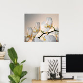 オーキッドファレソゴアートプリント-24x20以下 ポスター (ホームオフィス)