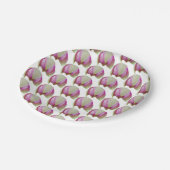 オーキッドフラワーオープニング紙プレート ペーパープレート (アングル)