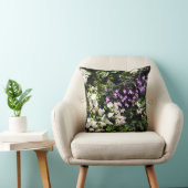 オーキッドフラワーガーデン写真枕 クッション (椅子)