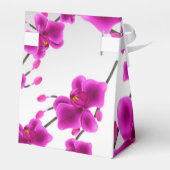オーキッドフラワーズエレガントフローラ結婚式の引き出物 フェイバーボックス (裏面サイド)