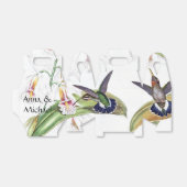 オーキッドフラワーハミングバード鳥類野生生物保護箱 フェイバーボックス (折り畳みなし)