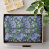 オーキッドフラワーパッテンパープルデクページ 薄葉紙 (ギフト)