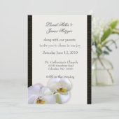 オーキッドフローラ結婚式招待状 招待状 (スタンド正面)