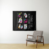 オーキッドプラントラバーハウスプラントフローリストガーデニング タペストリー (インサイチュ(横))