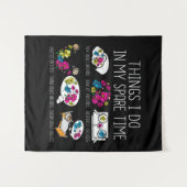 オーキッドプラントラバーハウスプラントフローリストガーデニング タペストリー (正面(横))