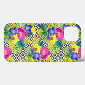 オーキッドベゴニアアンドパーム葉ズ Case-Mate iPhoneケース (裏面 (横))