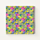 オーキッドベゴニア&パー葉ム ノートブック (裏面)