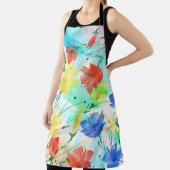 オーキッドポピー牡丹ファッションブーケ エプロン (インサイチュ)