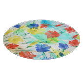 オーキッドポピー牡丹ファッションブーケ カッティングボード (角)