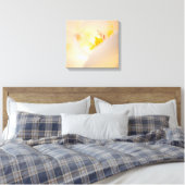 オーキッドマクロの花を閉じ素晴らしる キャンバスプリント (インサイチュ (寝室))